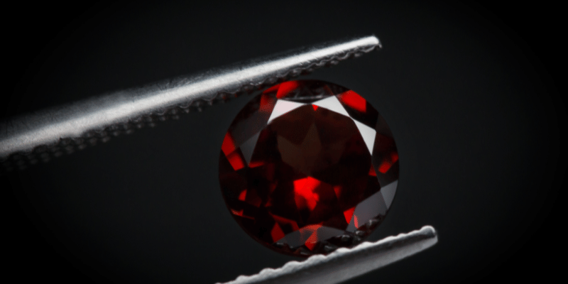 Natural genuine mined red round ruby cutting shape gemstone for fashion jewellery